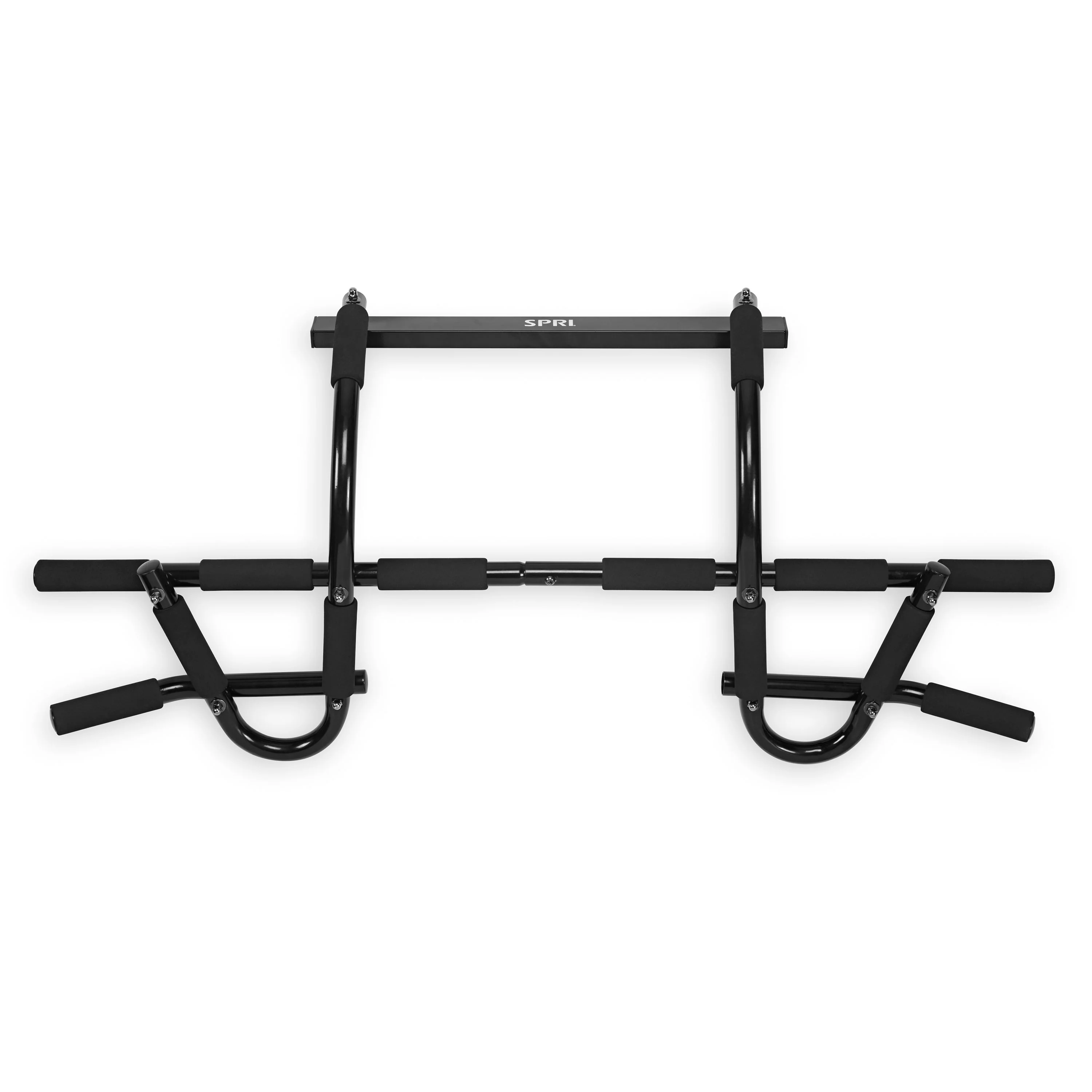 SPRI 12-Grip Pull-Up Bar front 