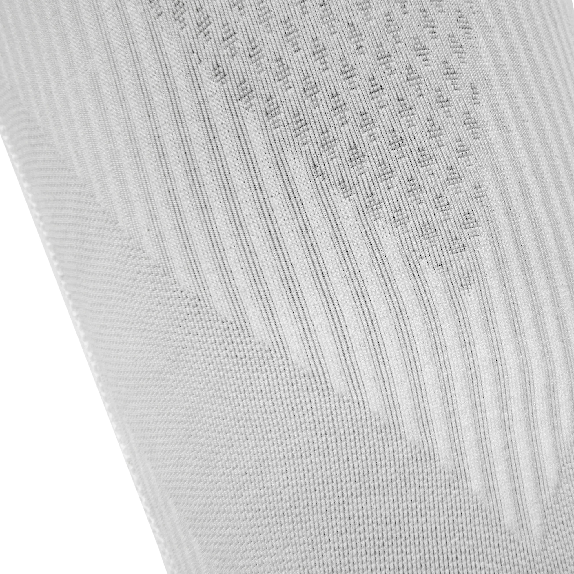 adidas Compression Calf Sleeves - White texture closeup